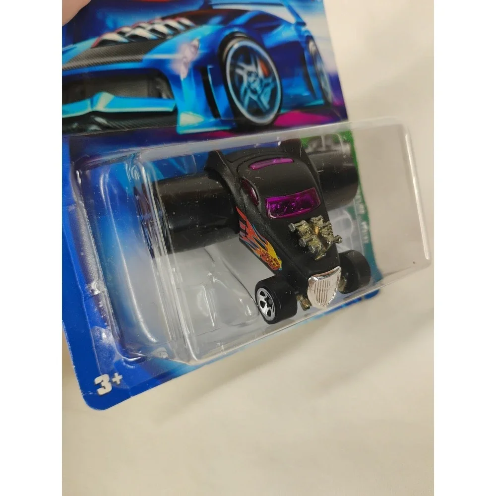 2004 Hot Wheels #67 First Editions 67/100 FATBAX DUPLIFIED Black‎ Purple-Window